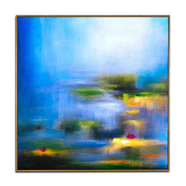 The little blue lake