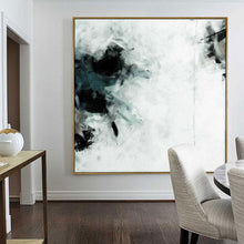 Load image into Gallery viewer, Painting black and white,Black and white art