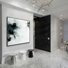 Load image into Gallery viewer, Painting black and white,Black and white art