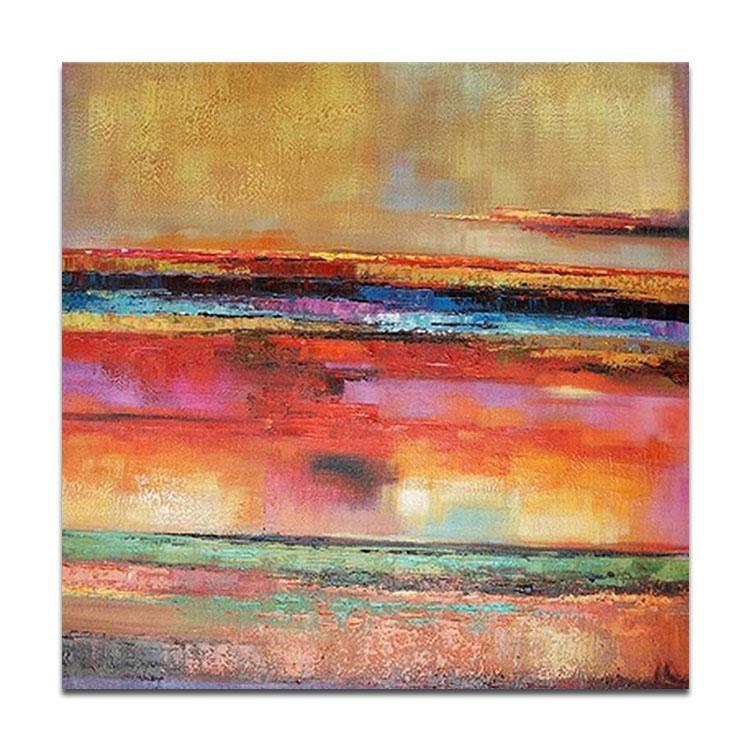 Lingering light of the setting sun