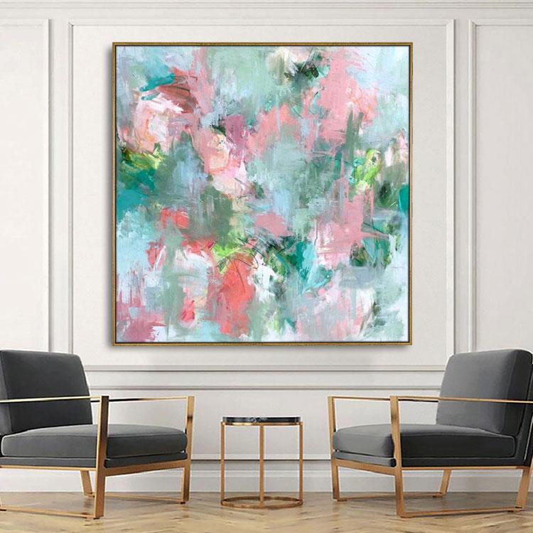 Handmade canvas painting,Abstract canvas art,Canvas abstract oil painting