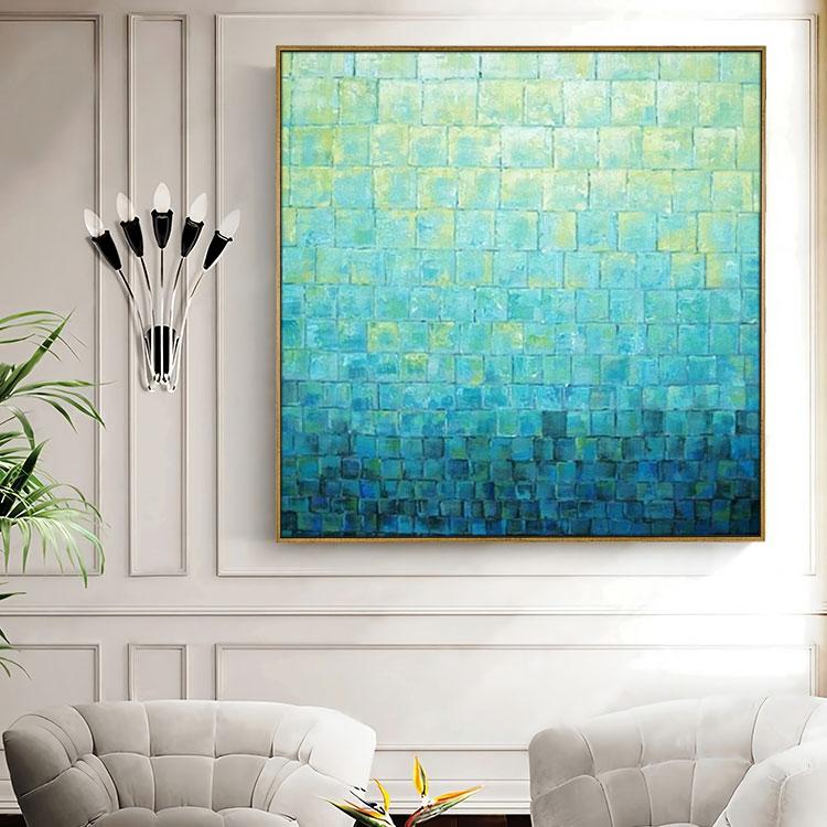 Abstract painting,Modern art painting - Wall