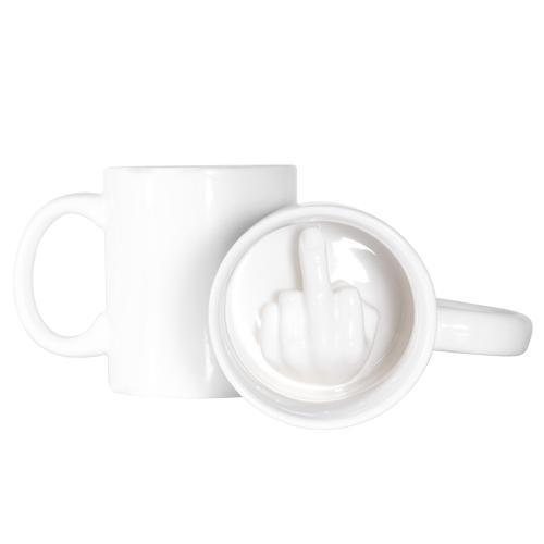 Middle Finger Ceramic Mug