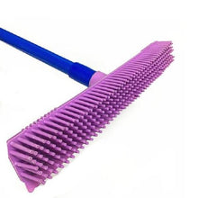 Load image into Gallery viewer, Multi-function Long Handle Natural Rubber Broom with Squeegee