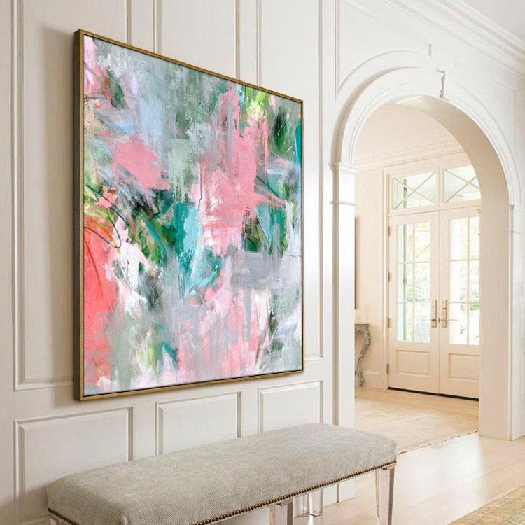 Nature wall painting designs,Abstract oil painting on canvas