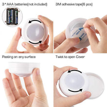 Load image into Gallery viewer, Changing Remote-Controlled LED Wireless Lights