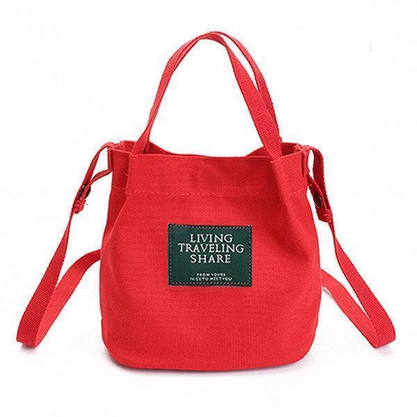 Canvas Durable Must-have Lightweight Handbag Crossbody Bag