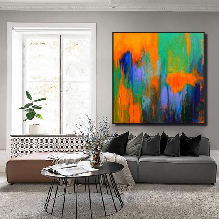 Hand painting oil canvas,Abstract modern art,Abstract wall art decoration