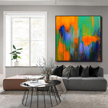 Load image into Gallery viewer, Hand painting oil canvas,Abstract modern art,Abstract wall art decoration