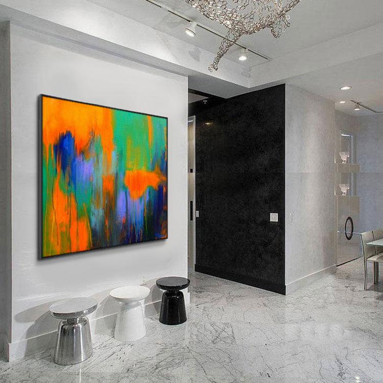 Hand painting oil canvas,Abstract modern art,Abstract wall art decoration