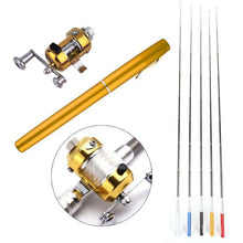 Load image into Gallery viewer, Pocket Pen Size Fishing Rod