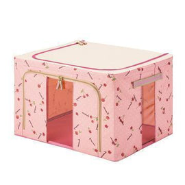 66L Middle Visible Clothing Blanket Organizer Box