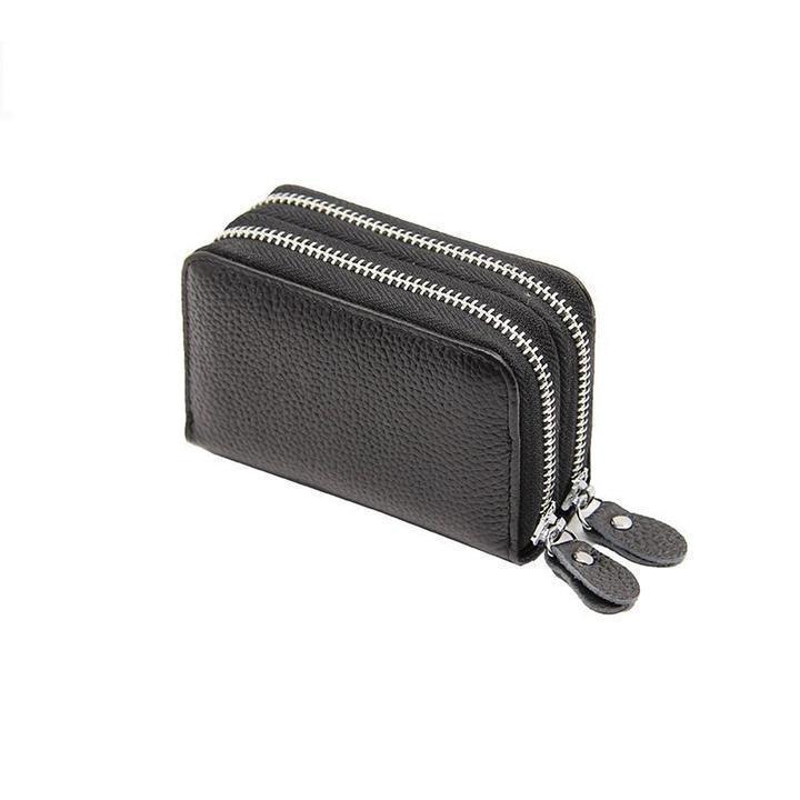 RFID Genuine Leather Card Holder