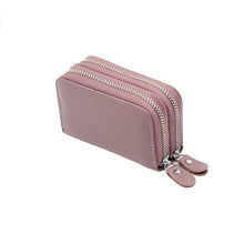 Load image into Gallery viewer, RFID Genuine Leather Card Holder