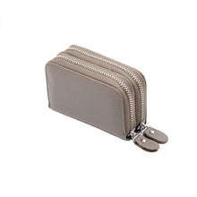 Load image into Gallery viewer, RFID Genuine Leather Card Holder