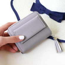 Load image into Gallery viewer, RFID Anti-theft Tassel Purse