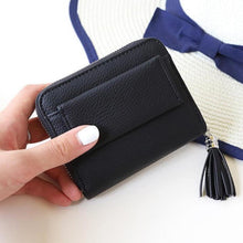 Load image into Gallery viewer, RFID Anti-theft Tassel Purse
