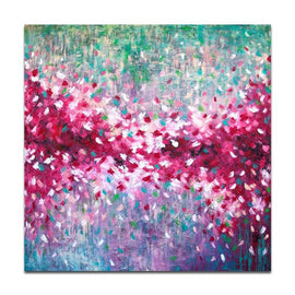 Mirror Flower Contemporary Expressionist abstract painting