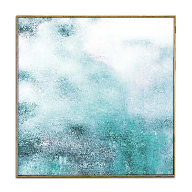 Bedroom decoration painting fog mountain