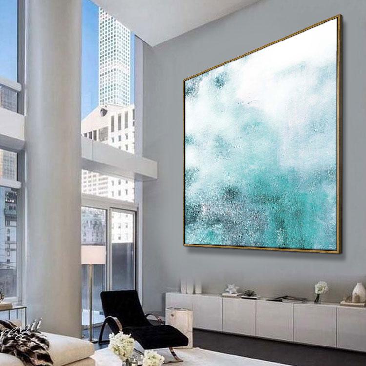 Bedroom decoration painting fog mountain