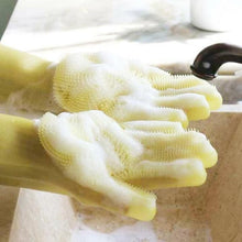 Load image into Gallery viewer, Magic Silicone Dish Washing Gloves