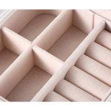 Load image into Gallery viewer, Travel jewelry box, Portable Travel Jewelry Case