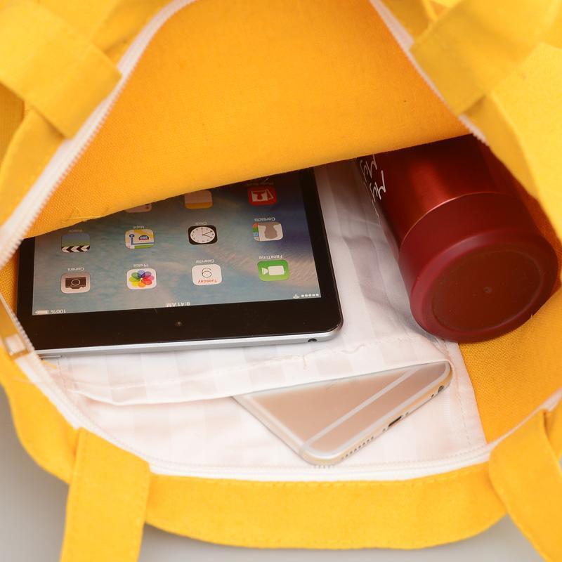 Luxury Women's handbag Fashion Solid Canvas