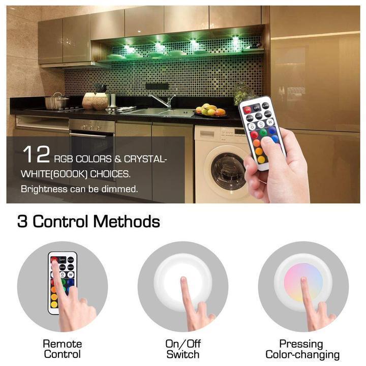 Changing Remote-Controlled LED Wireless Lights