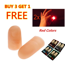 Magic Makers Red Light Up Thumb Tips