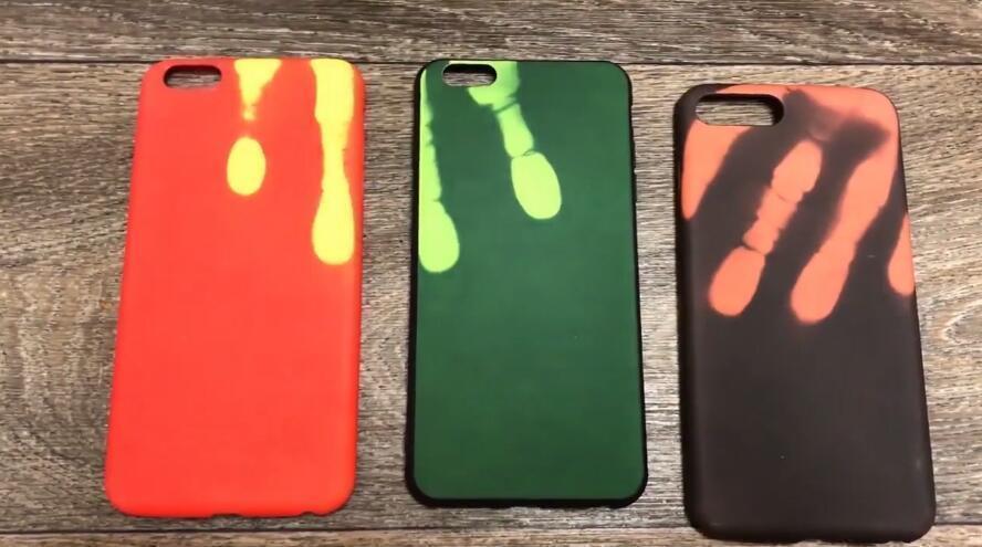 Awesome Thermal Sensor Color Changed Iphone Case