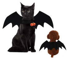 Load image into Gallery viewer, Halloween creative cat dog puppy bat wings turned over clothing