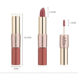 Velvet Matte lipstick & lipgloss-  Waterproof Long Lasting Lip Make Up