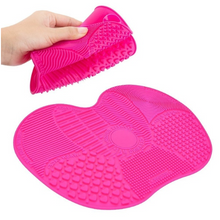 Load image into Gallery viewer, Cosmetic brush Silica gel cleaning pad