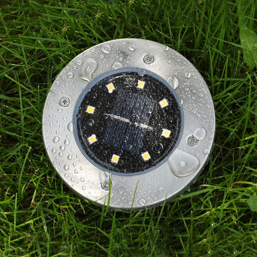 Solar Powered LED Path Light