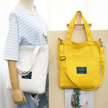 Load image into Gallery viewer, Luxury Women's handbag Fashion Solid Canvas
