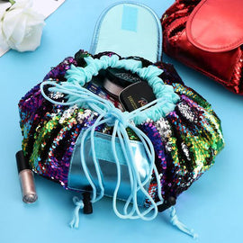 Sequin Makeup Bag