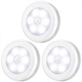 Motion Sensor Light, Cordless Battery-Powered LED Night Light