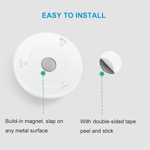 Motion Sensor Light, Cordless Battery-Powered LED Night Light