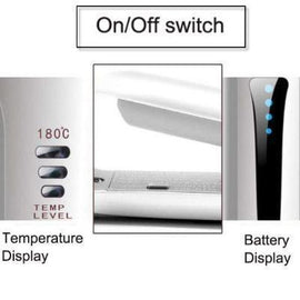 2 IN 1 WIRELESS HAIR CURLER AND STRAIGHTENER