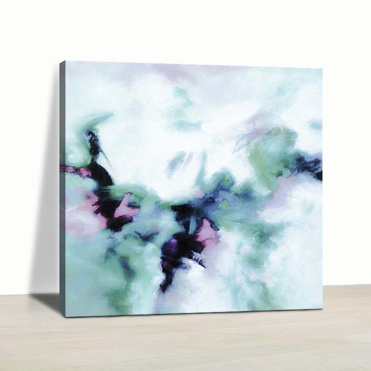 Himalayan Peak abstract oil painting large scale hand-painted original oil painting