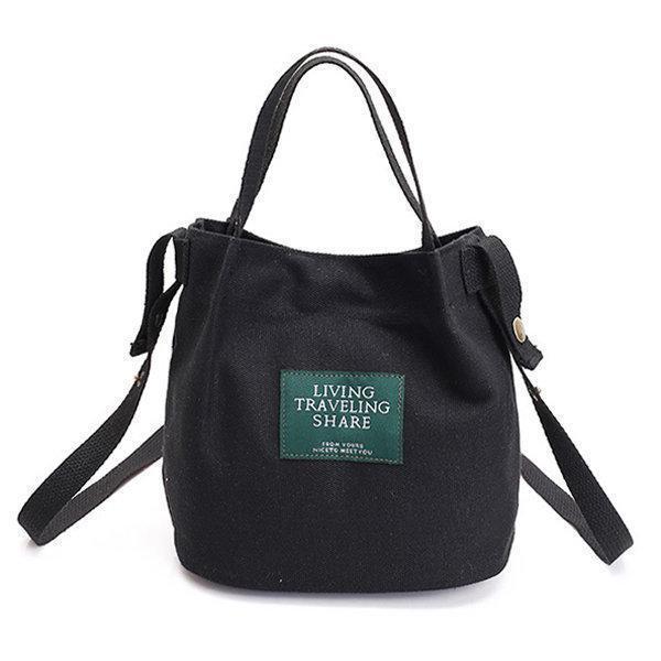 Canvas Durable Must-have Lightweight Handbag Crossbody Bag