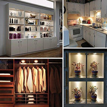 Load image into Gallery viewer, Dimmable LED Under Cabinet Lighting Wireless Remote Closet Puck Lights
