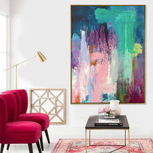 Load image into Gallery viewer, Abstract art painting,Abstract oil painting living room,Art abstract painting