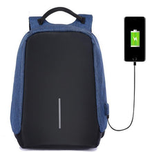 Load image into Gallery viewer, USB Charging Anti-Theft Backpack