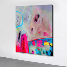 Load image into Gallery viewer, Extra Large Abstract Painting Large Wall Art Original Painting Original-Pink memory