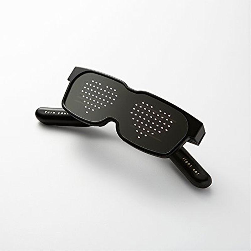 Flash Rechargeable Luminous LED  Light Glasses