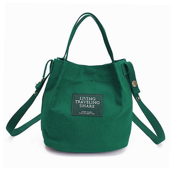 Canvas Durable Must-have Lightweight Handbag Crossbody Bag