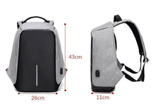 Load image into Gallery viewer, USB Charging Anti-Theft Backpack