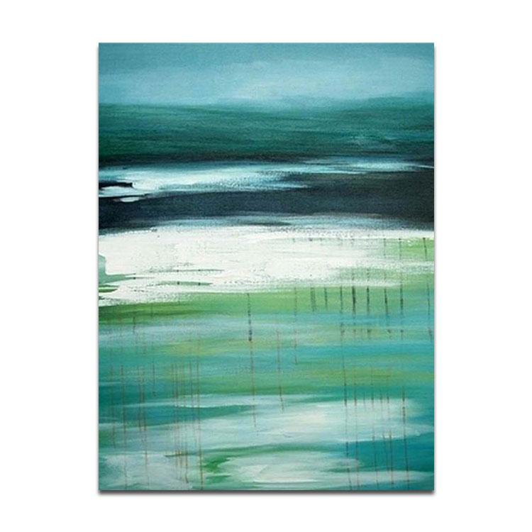 A small lake in the prairie