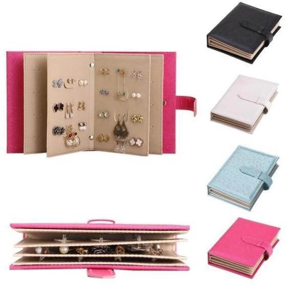 Portable Earrings Organizer Book
